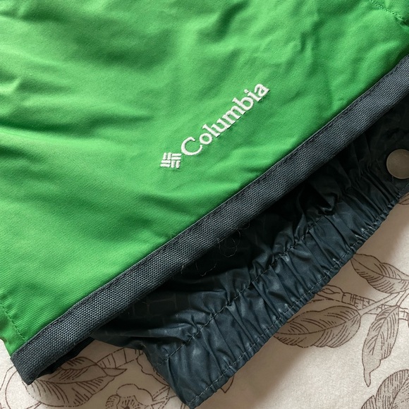 Columbia Womens Arctic Trip Omni Heat Kelly Green Snow Pants XS Snowboarding - Picture 2 of 11